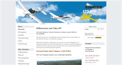 Desktop Screenshot of flugplatz-dankern.de
